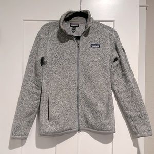 Women’s size S excellent condition Patagonia better sweater gray full zip fleece